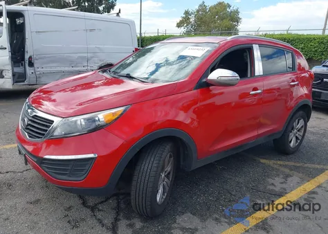 2012 Kia Sportage Lx from USA, damaged, VIN KNDPB3A29C7234997